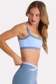 Oh Polly Bo+Tee Soft Active Brassière Sport Bleu Ciel