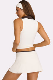 Oh Polly Bo+Tee Soft Active Mini Skort jupette coconut