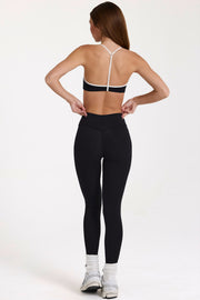 Oh Polly Bo+Tee Soft Active legging noir taille haute