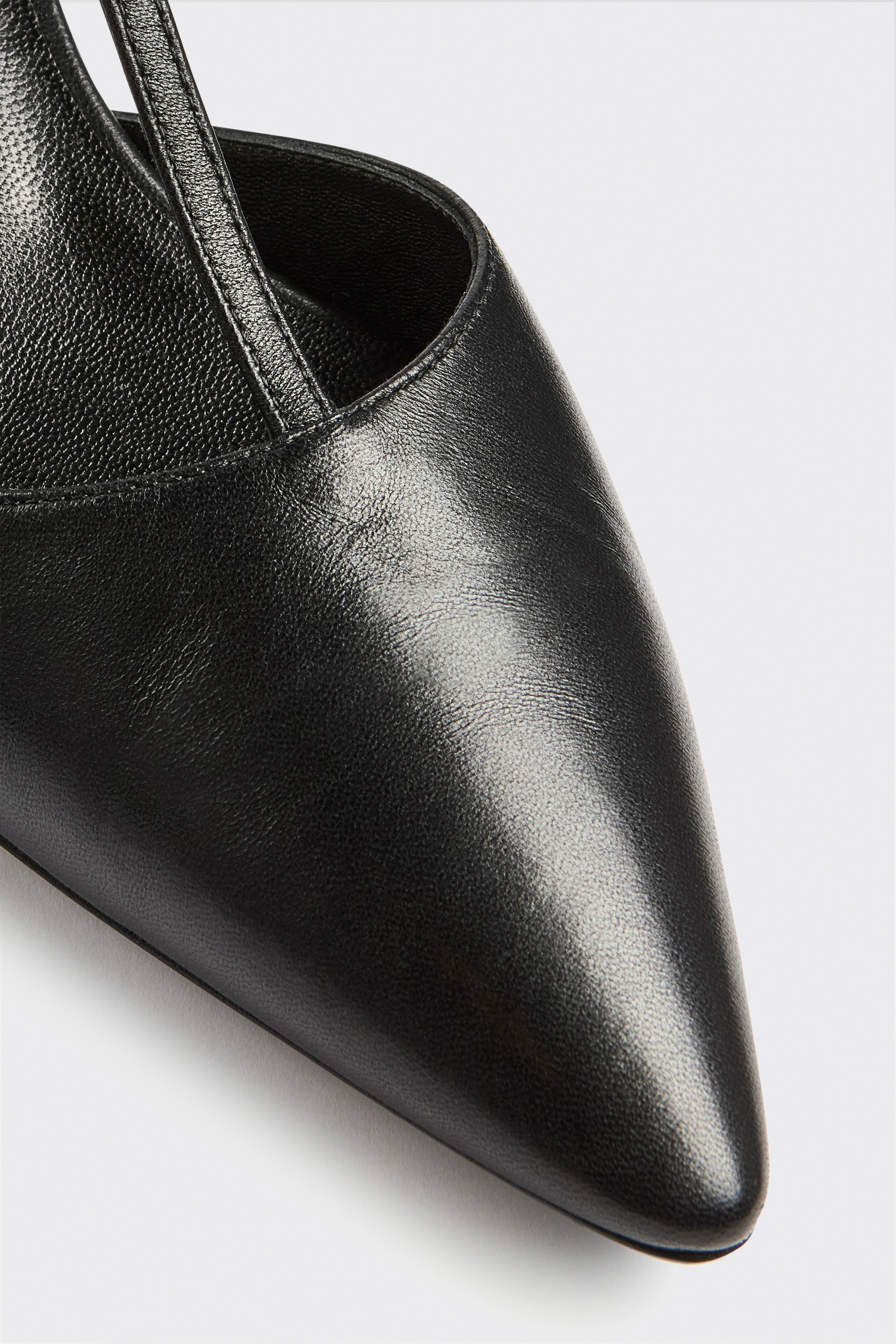 Liviana Conti Mia escarpins cuir noir pointure 38 talon 4 cm