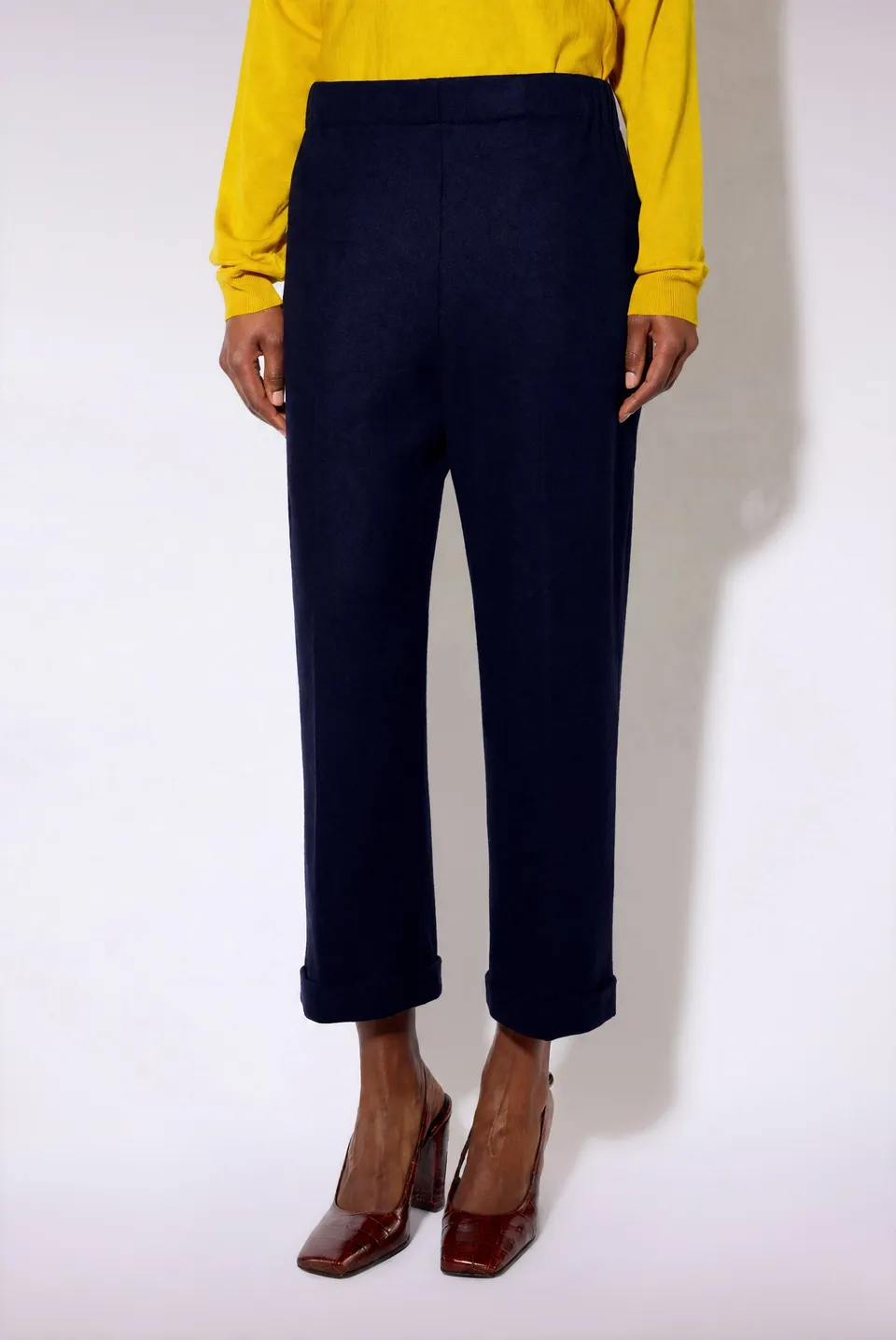 Liviana Conti Claude pantalon classique coloris Espresso