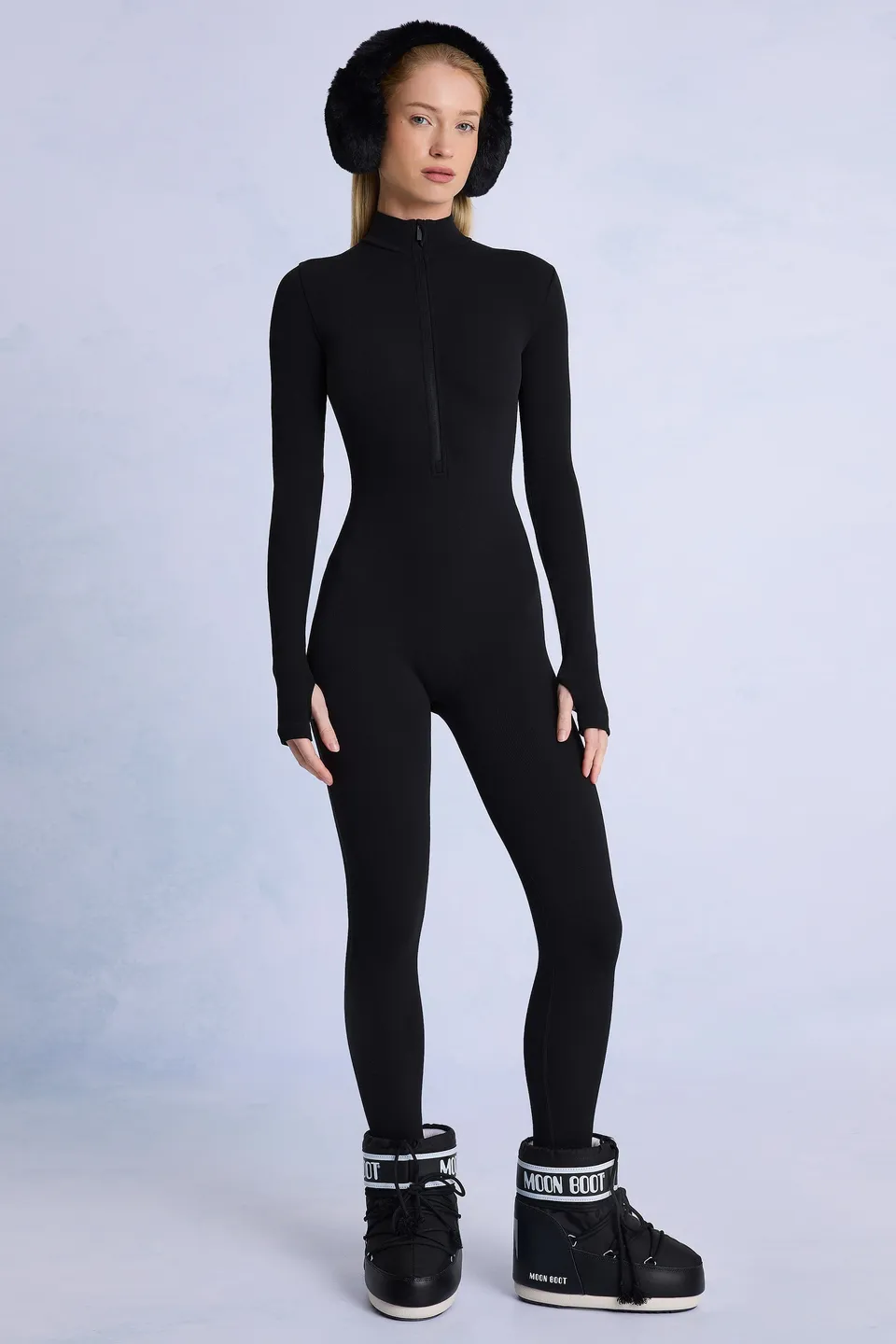Oh Polly BT2412 combinaison thermique noire