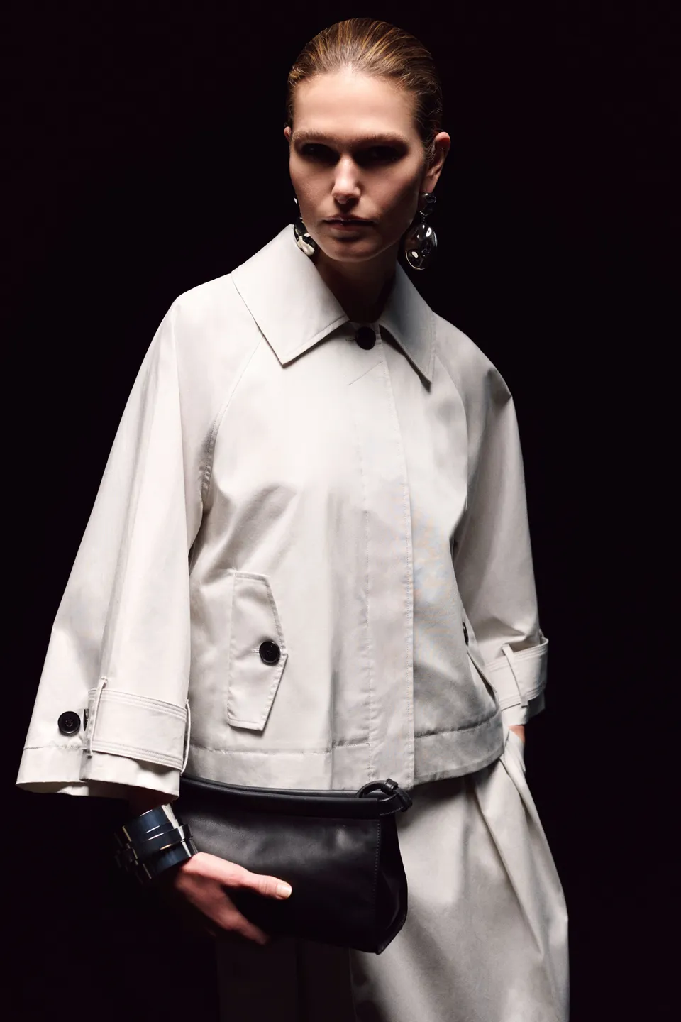 Liviana Conti Waylen veste trench coton luna