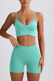 Oh Polly Define Luxe BT1134 Brassière Sport Menthe