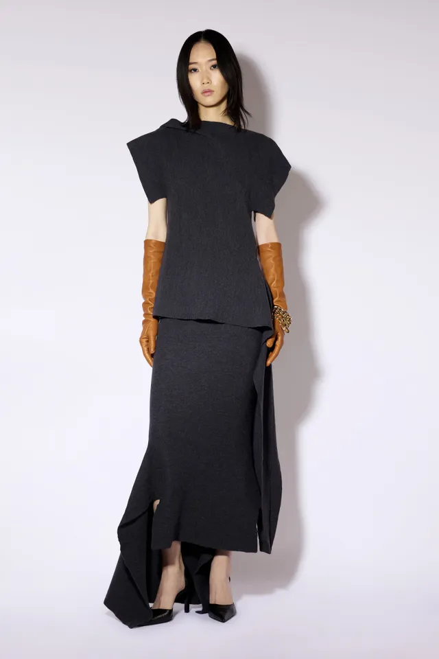 Liviana Conti Desma pull laine vierge anthracite M