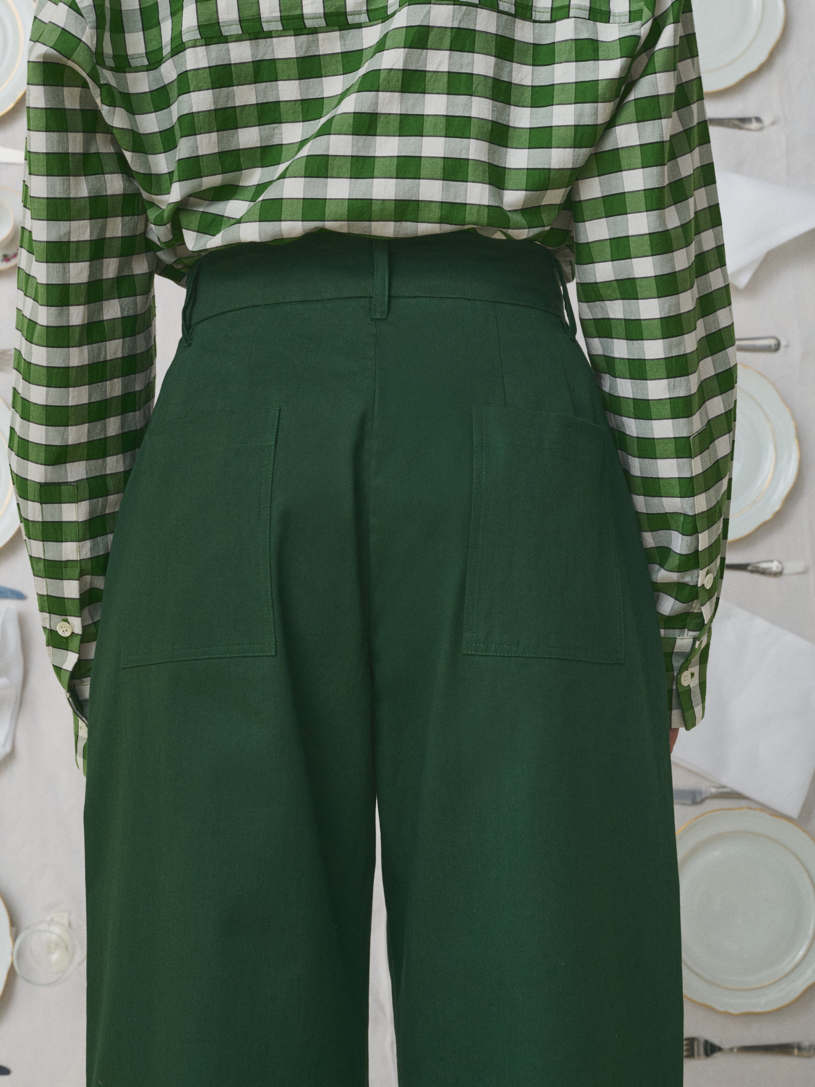 Mii Mii à table Miti Les Unis pantalon velours bordeaux