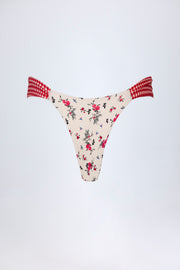 Oh Polly Valencia bas bikini floral rouge
