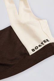 Oh Polly Bo+Tee BT2236 brassière pecan marl contraste