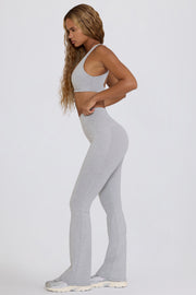 Oh Polly Bo+Tee BT0817 legging flare gris poches