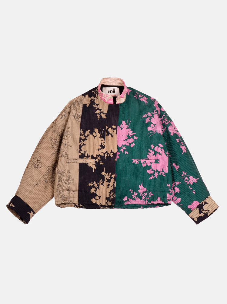 Mii À Table Veste Liv Vaisselle Veste Soie XS