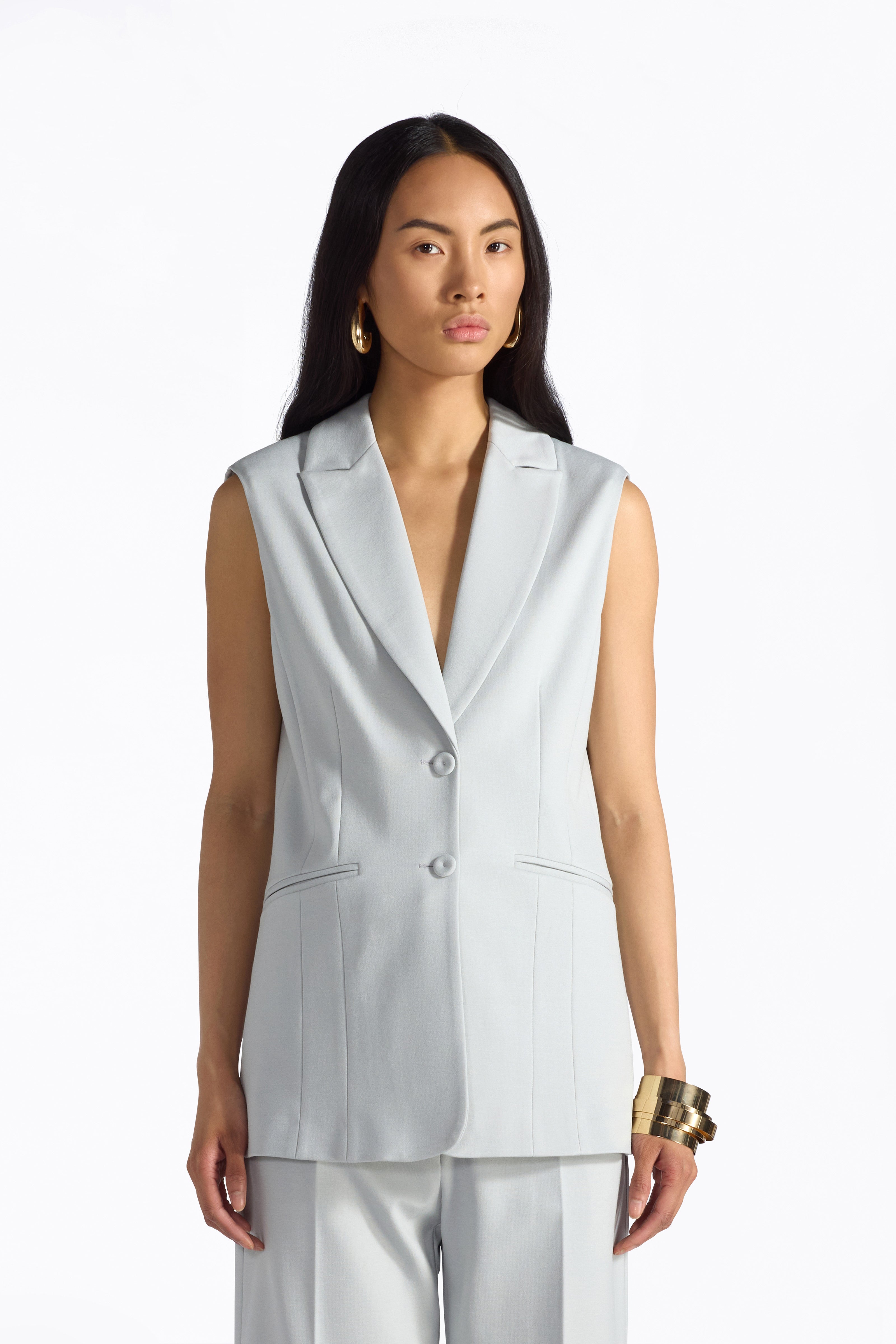 Liviana Conti Logan gilet tailleur brezza taille 42