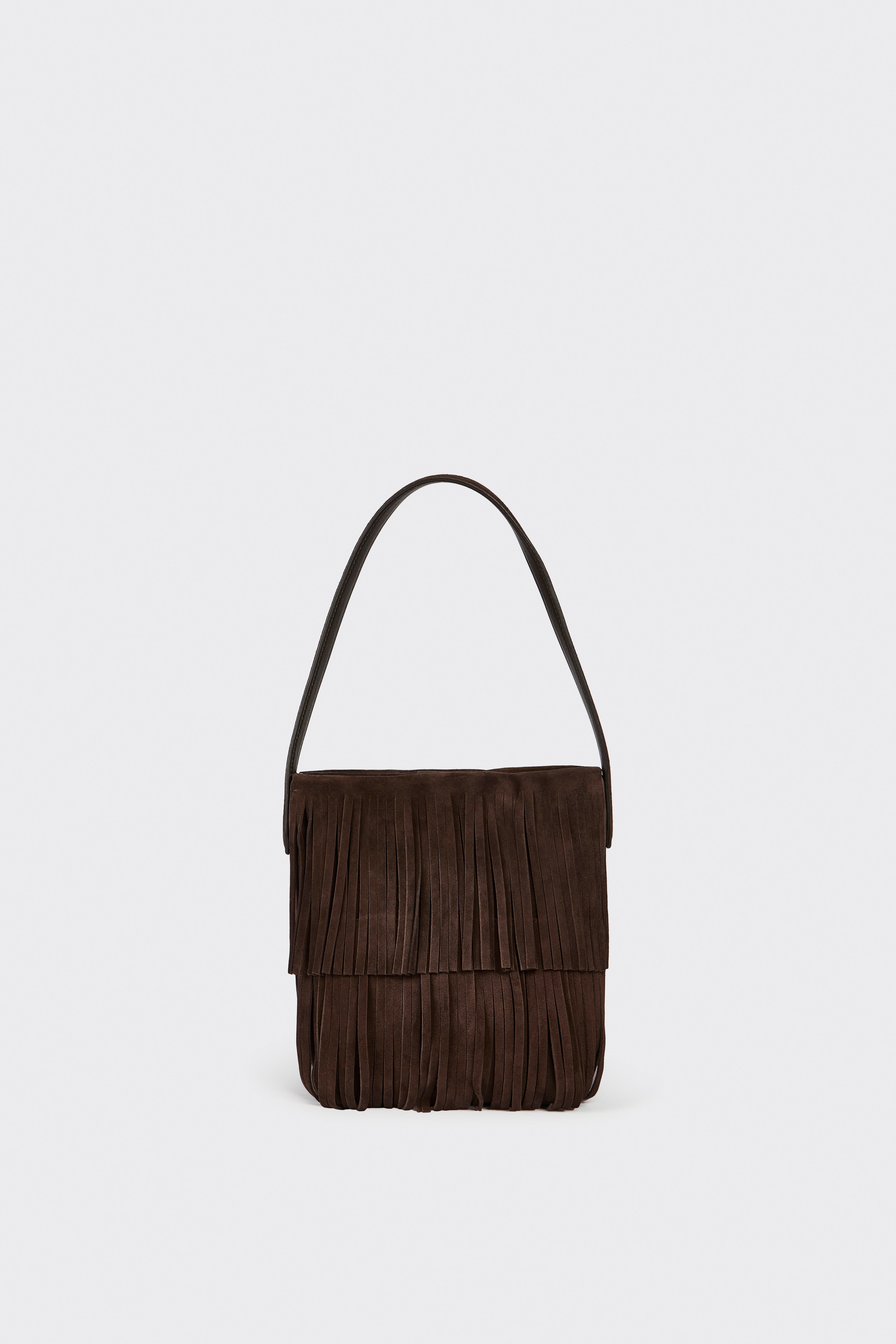 Liviana Conti Iman sac à épaule franges fondente