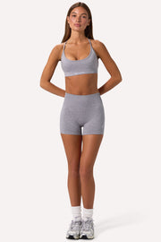 Oh Polly Super Sculpt BT2476 brassière sport gris chiné