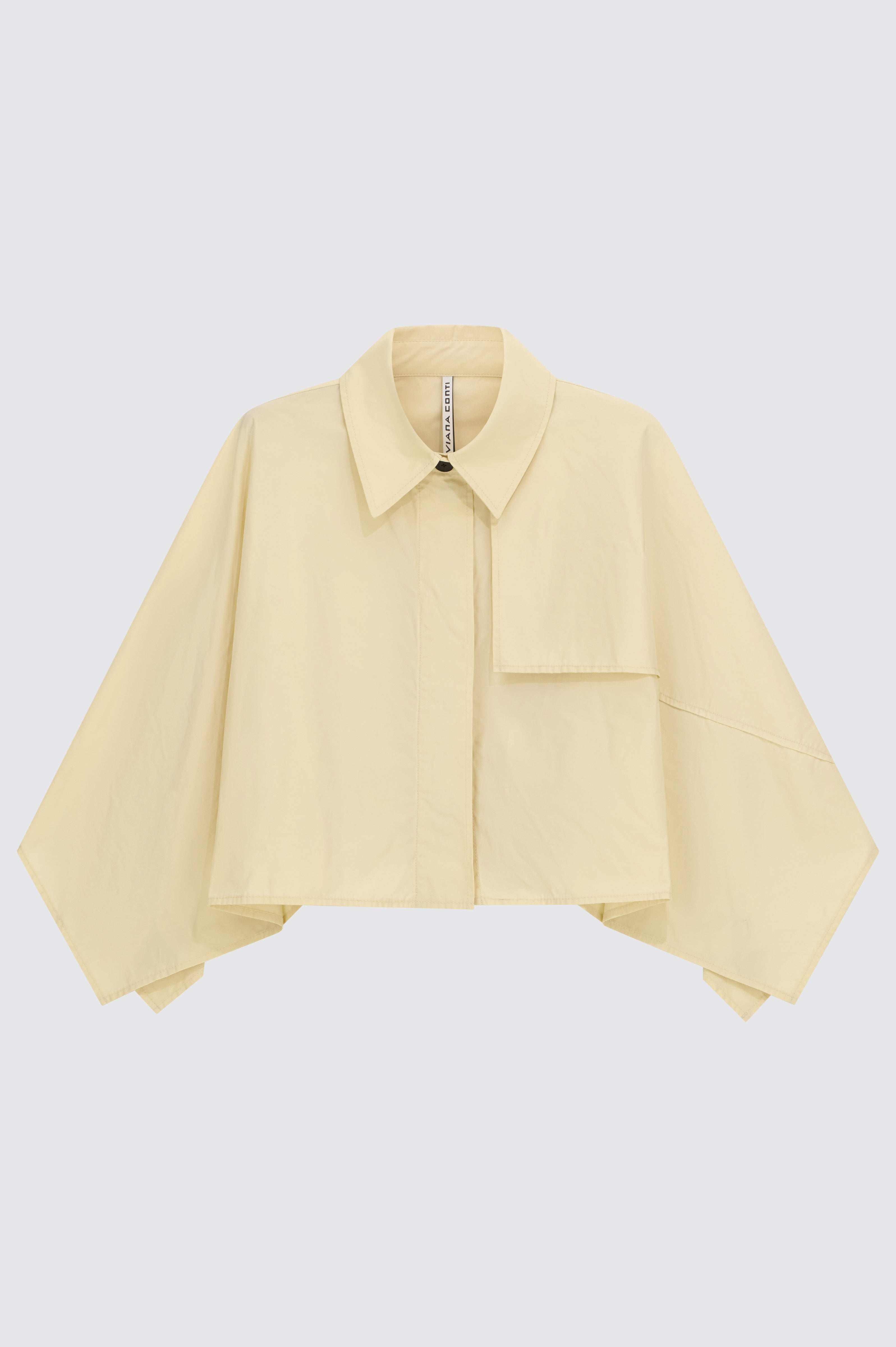Liviana Conti Verlain veste cape courte coupe-vent noir