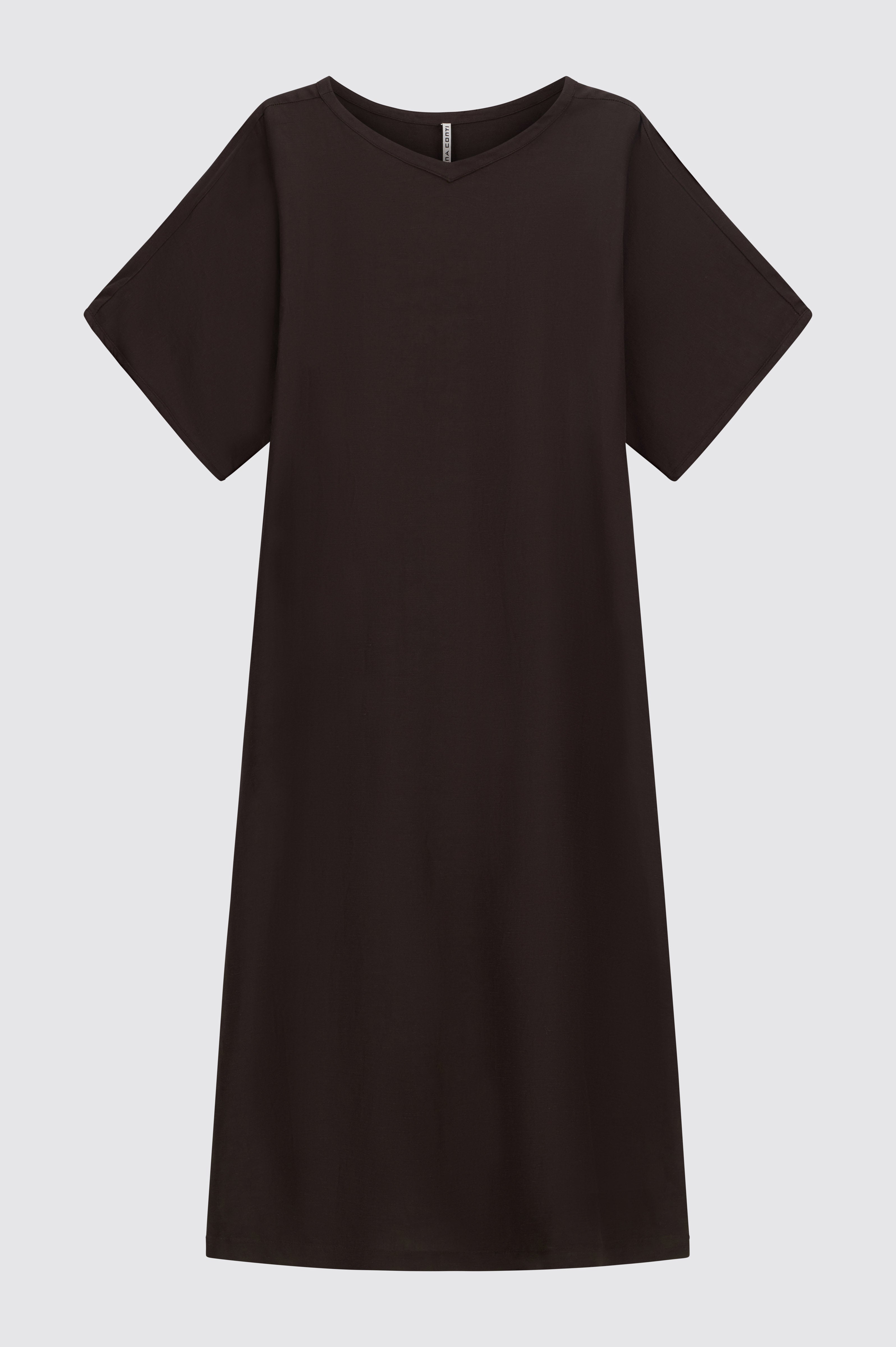 Liviana Conti Natalie robe midi fondente 40 viscose-lin