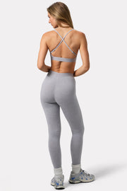 Oh Polly Bo+Tee Soft Active legging gris chiné