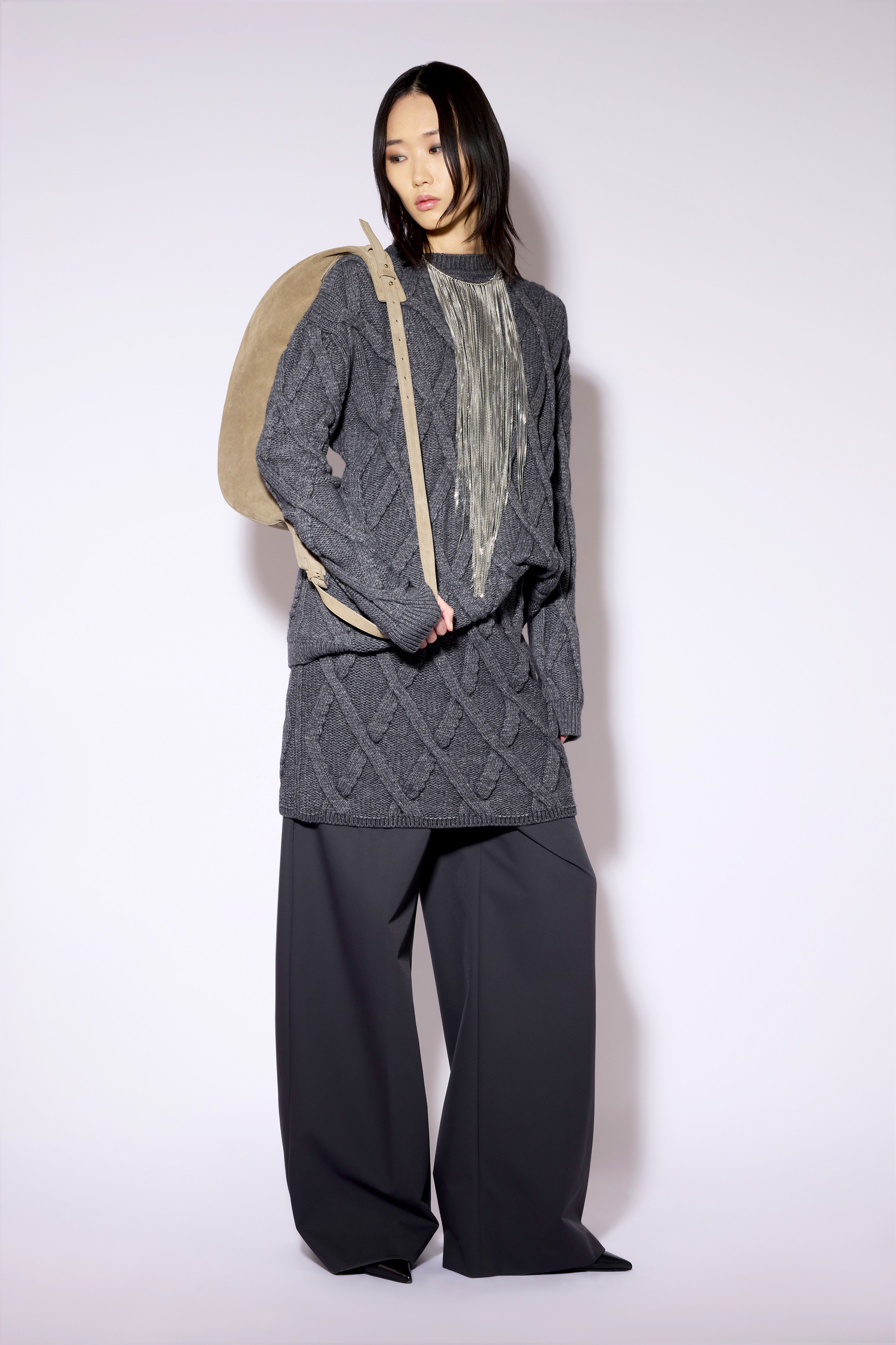 Liviana Conti Roy Jupe Femme Anthracite Taille XS-XL