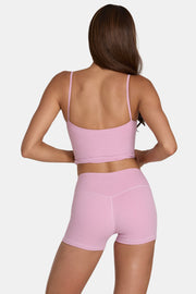 Oh Polly Bo+Tee Soft Active Mini Short Rose Sweet Pink