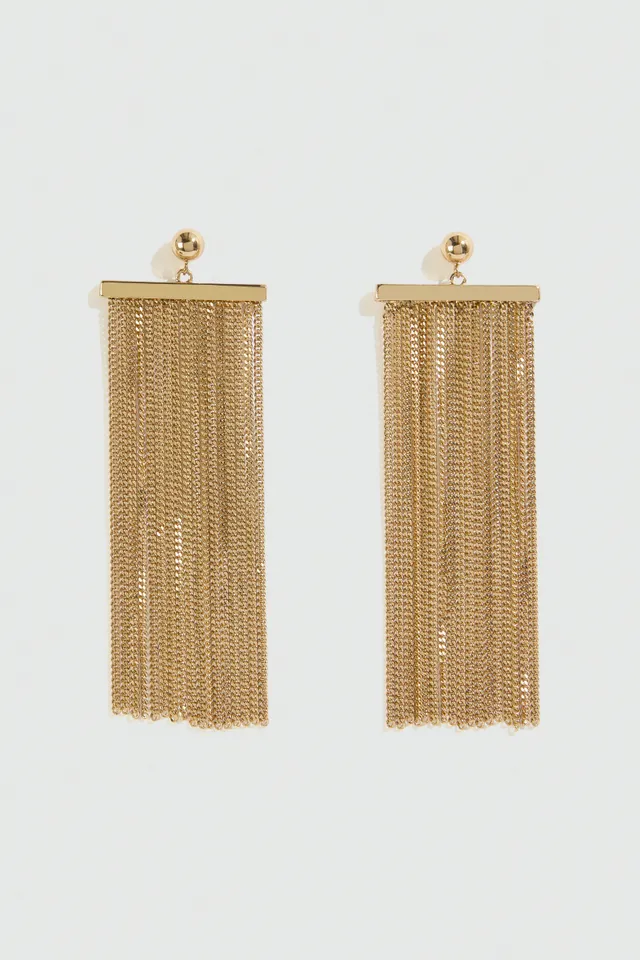 Liviana Conti Anouk boucles oreilles argent franges
