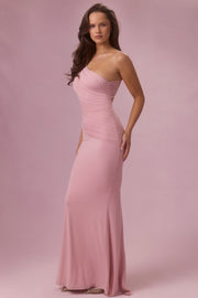 Oh Polly Dresses Robe longue 15786 Annelise Blush Pink jersey