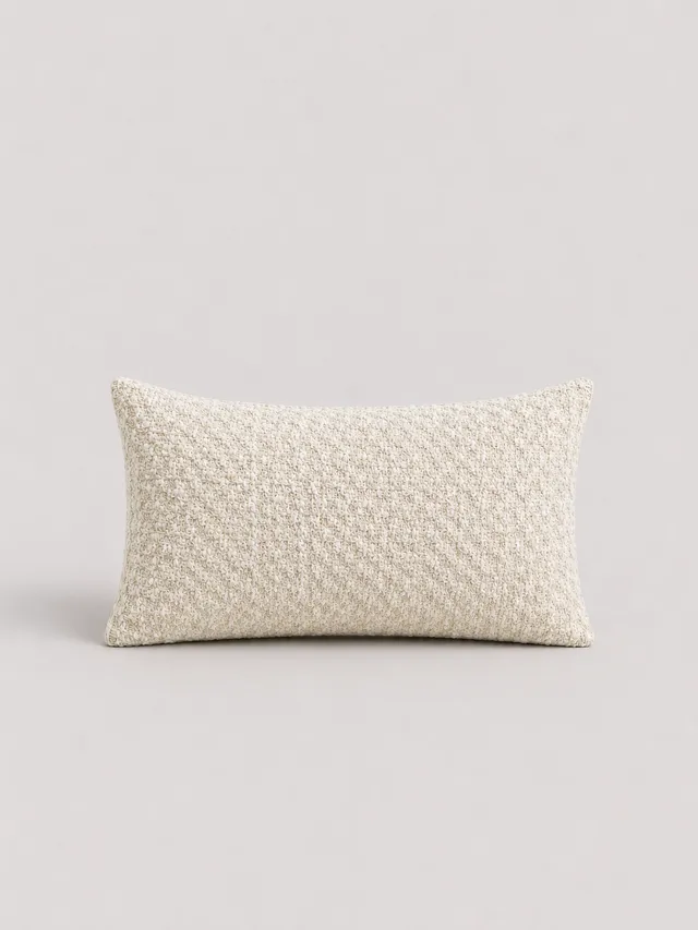 The Ethiquette Maison housse de coussin Chantilly tweed 30x50 cm