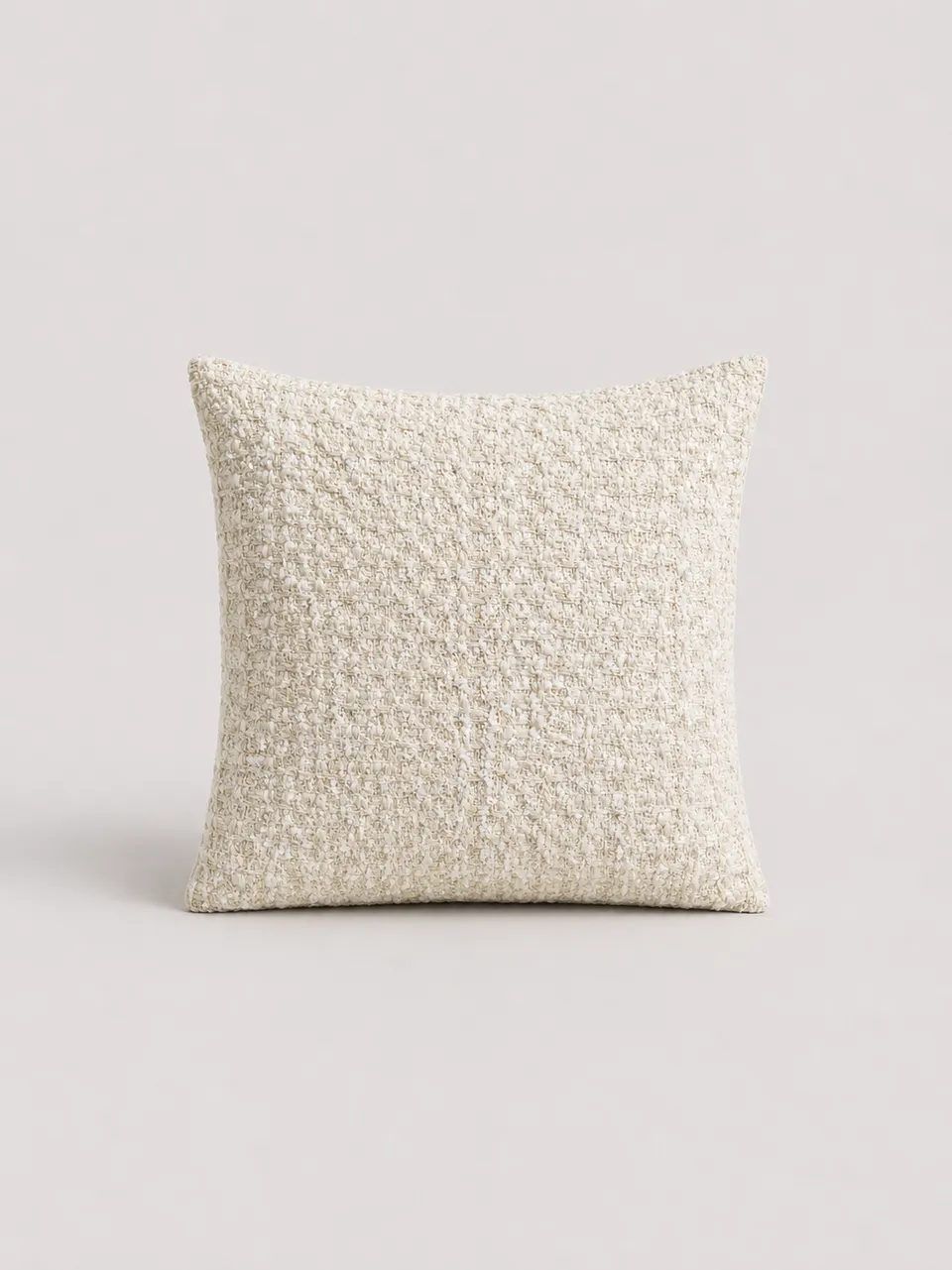 The Ethiquette Maison housse coussin Chantilly 40x40 tweed