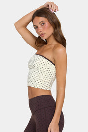 Bo+Tee Soft Active Top Bandeau Cookie Butter Respirant