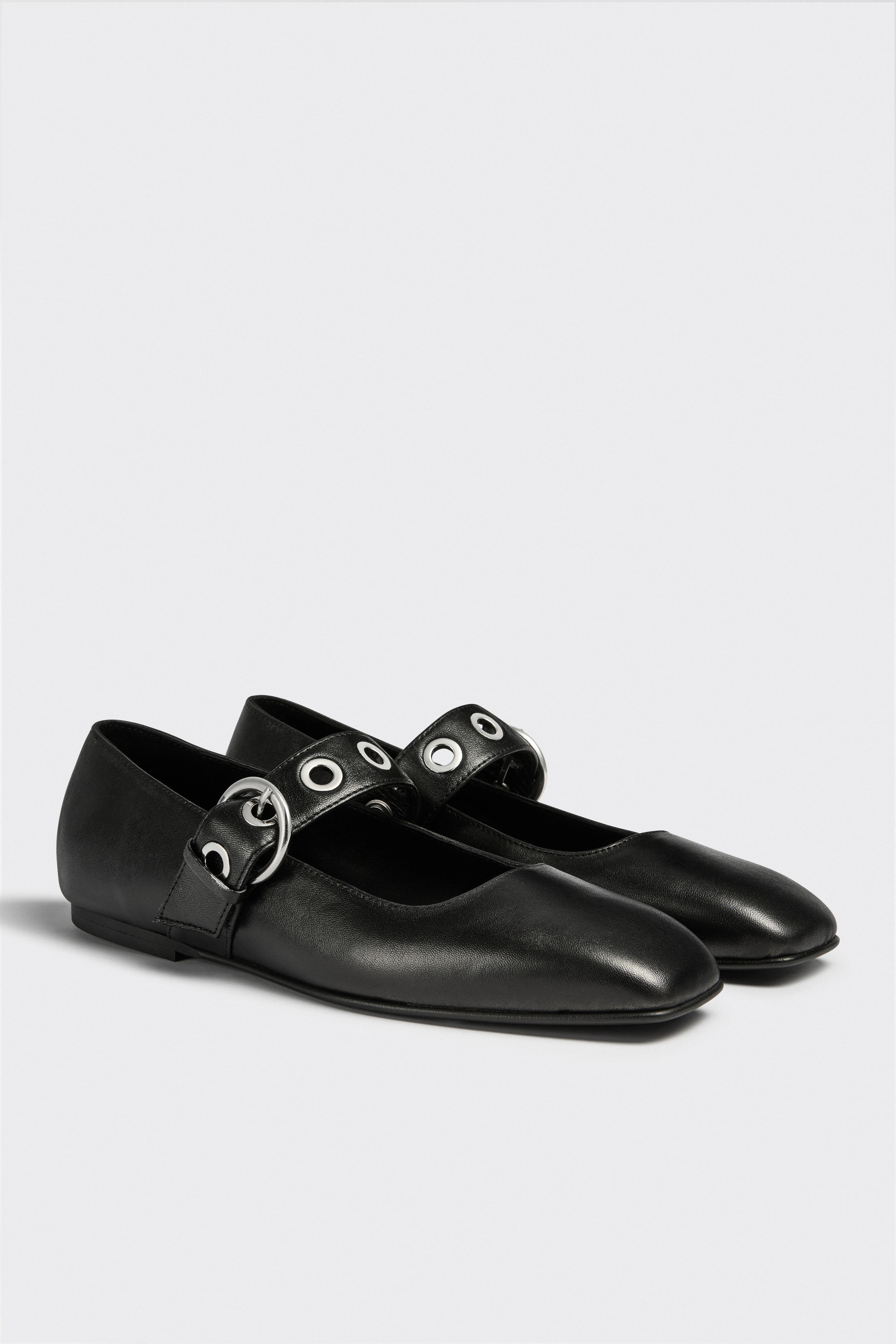 Liviana Conti Liza ballerine femme noir