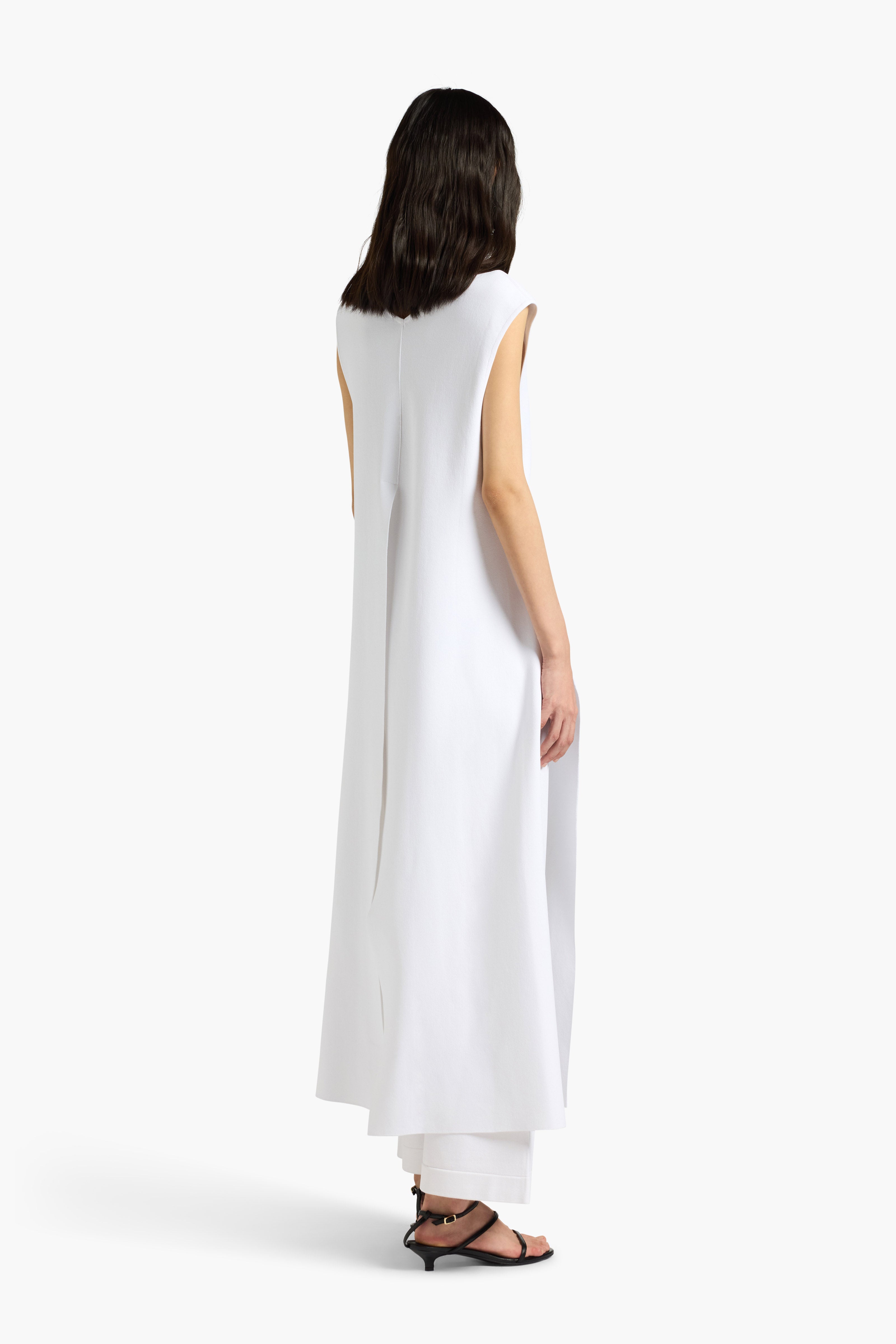 Liviana Conti Gabrielle robe tunique blanche viscose