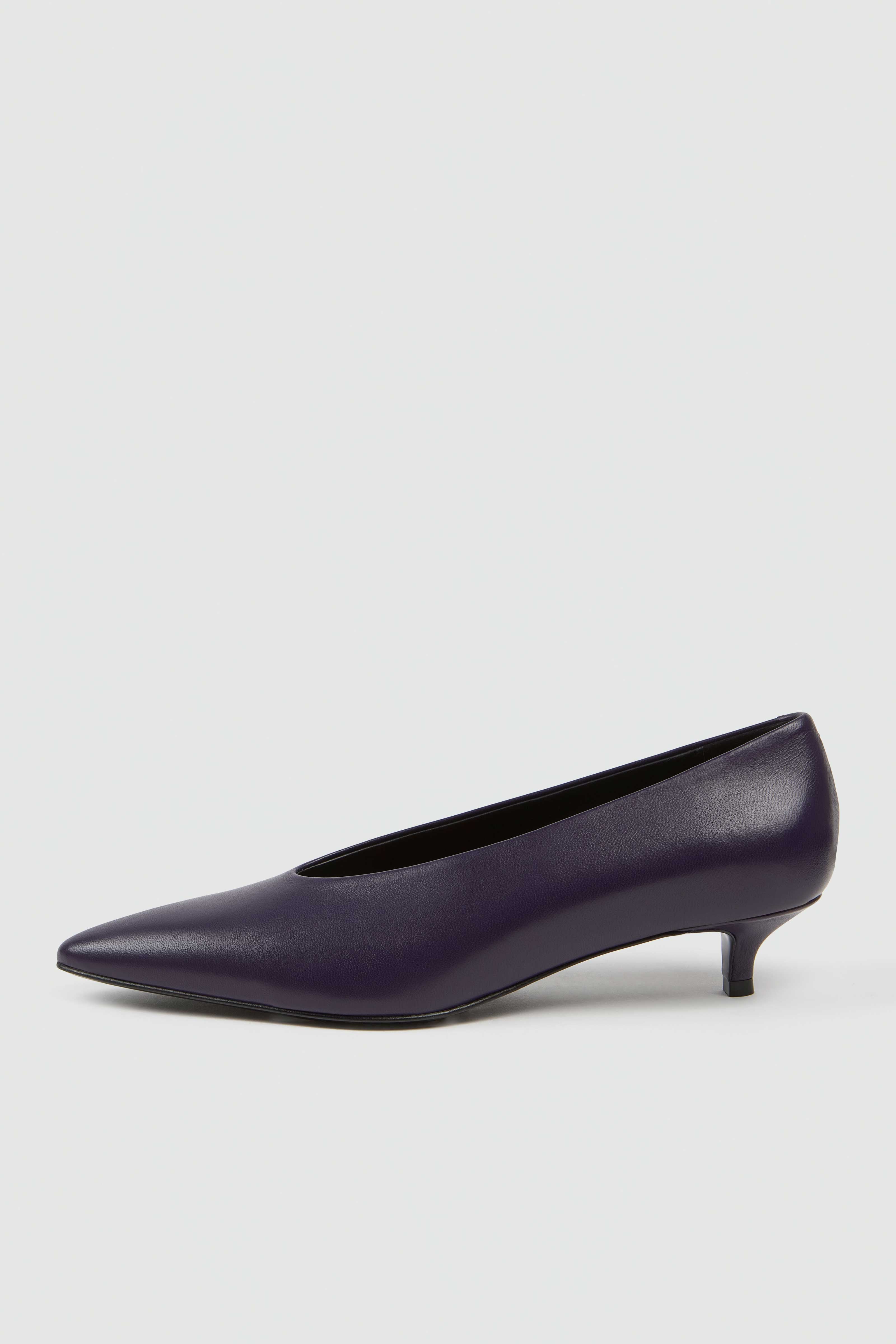 Liviana Conti Clara escarpin cuir myrtille 36-41