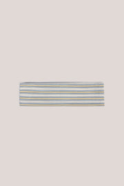 Oh Polly Candy Bandeau Cheveux Bleu Jaune Côtelé