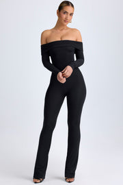 Oh Polly Jumpsuits combinaison Agnesa noire modal