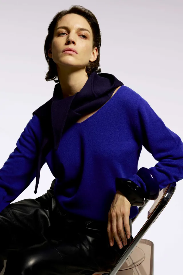 Liviana Conti Mildred pull cachemire col V