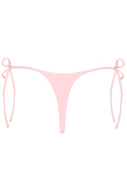 Oh Polly Tiare Side-Tie Bas bikini rose sequins