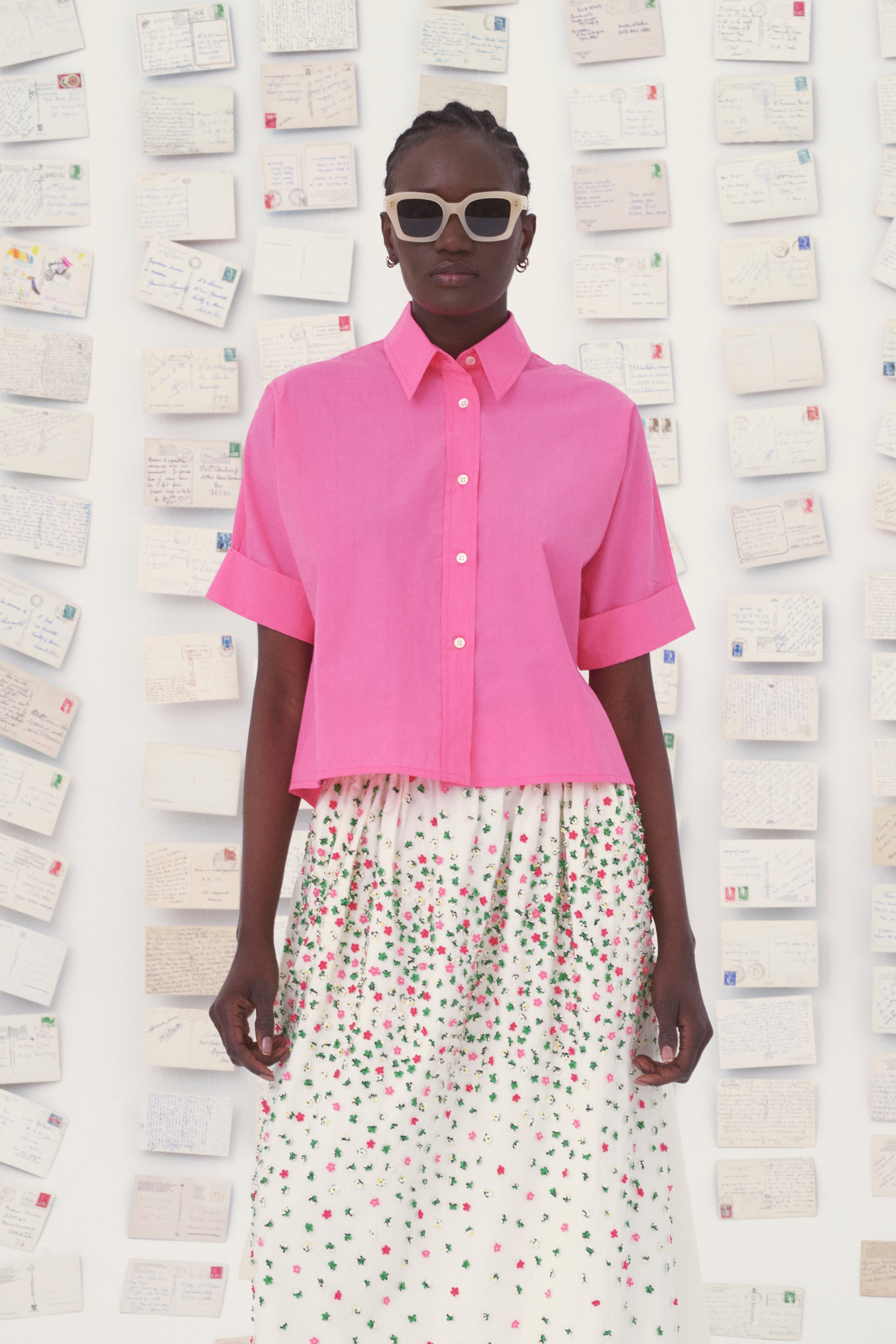 Mii en carte postale Chemise Alba Les Unis coton XS-XL