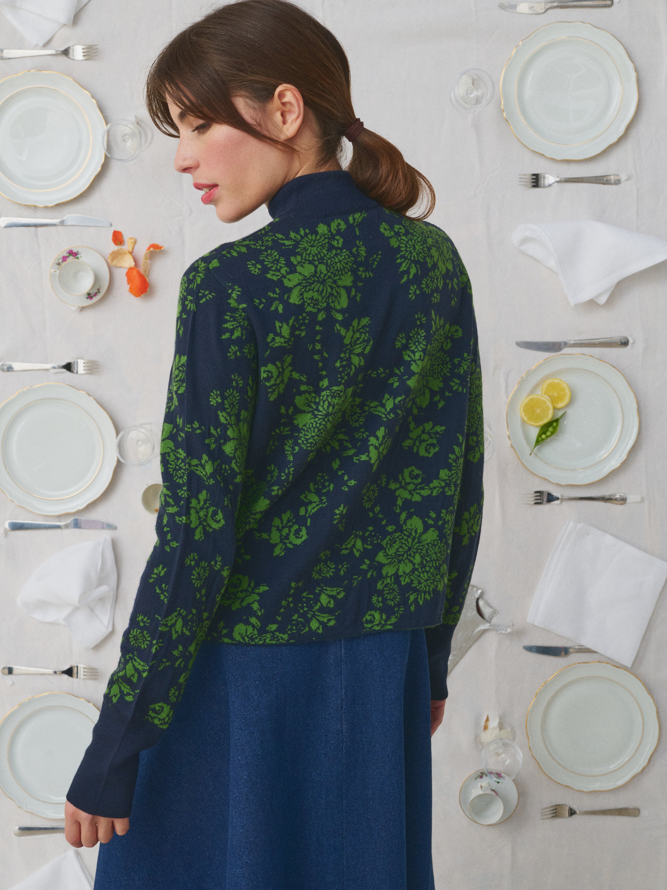 MII Mii à table Salma La Vaisselle pull femme laine
