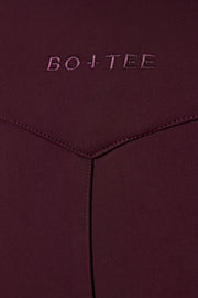 Oh Polly salopette ski imperméable bordeaux ceinture polaire