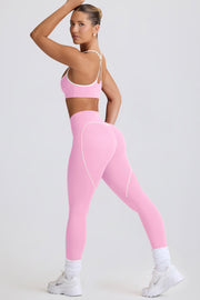Oh Polly Bo+Tee Legging BT2088 rose bébé mi-haute