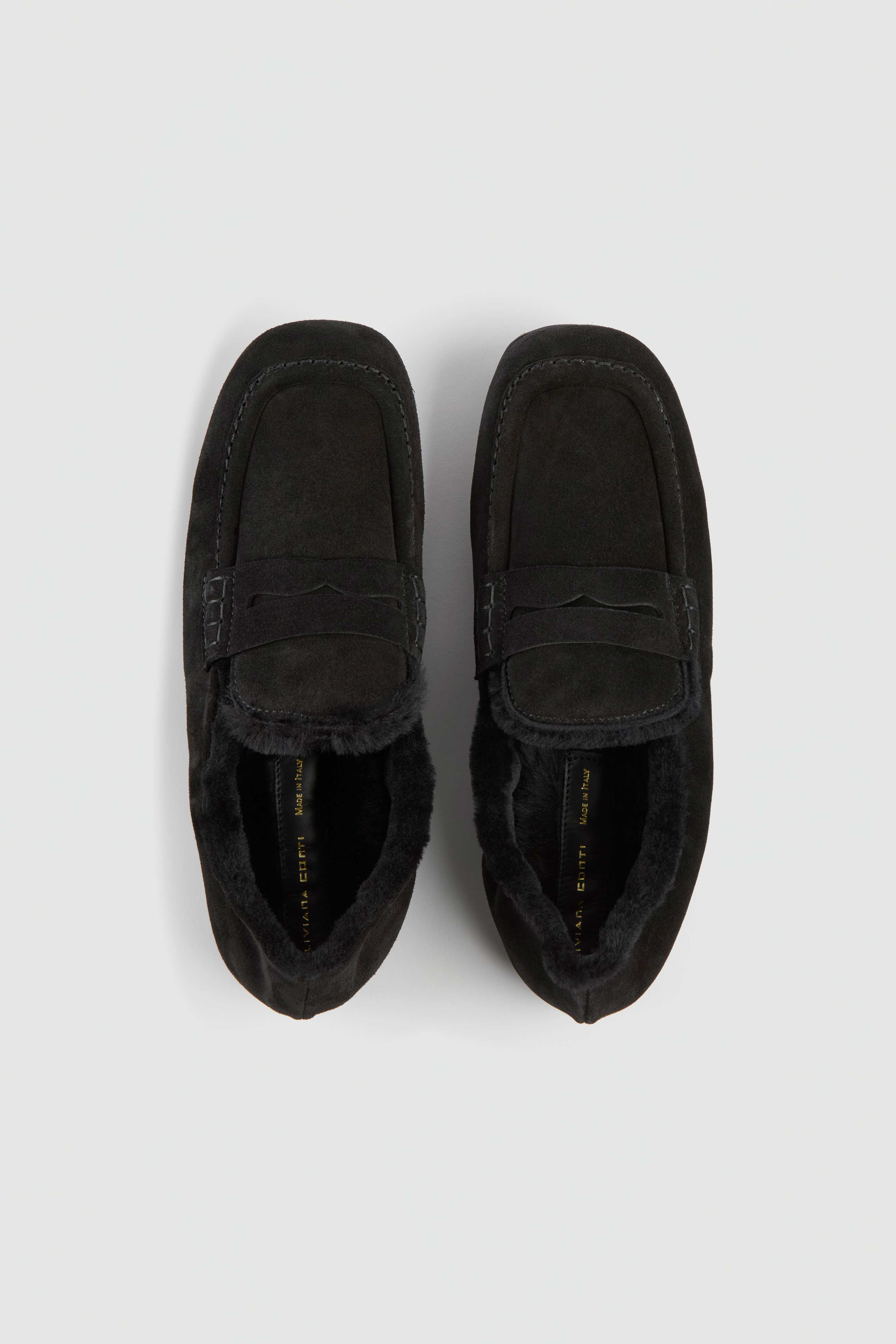 Liviana Conti Ambra mocassins femme Nero 36 cuir fourré