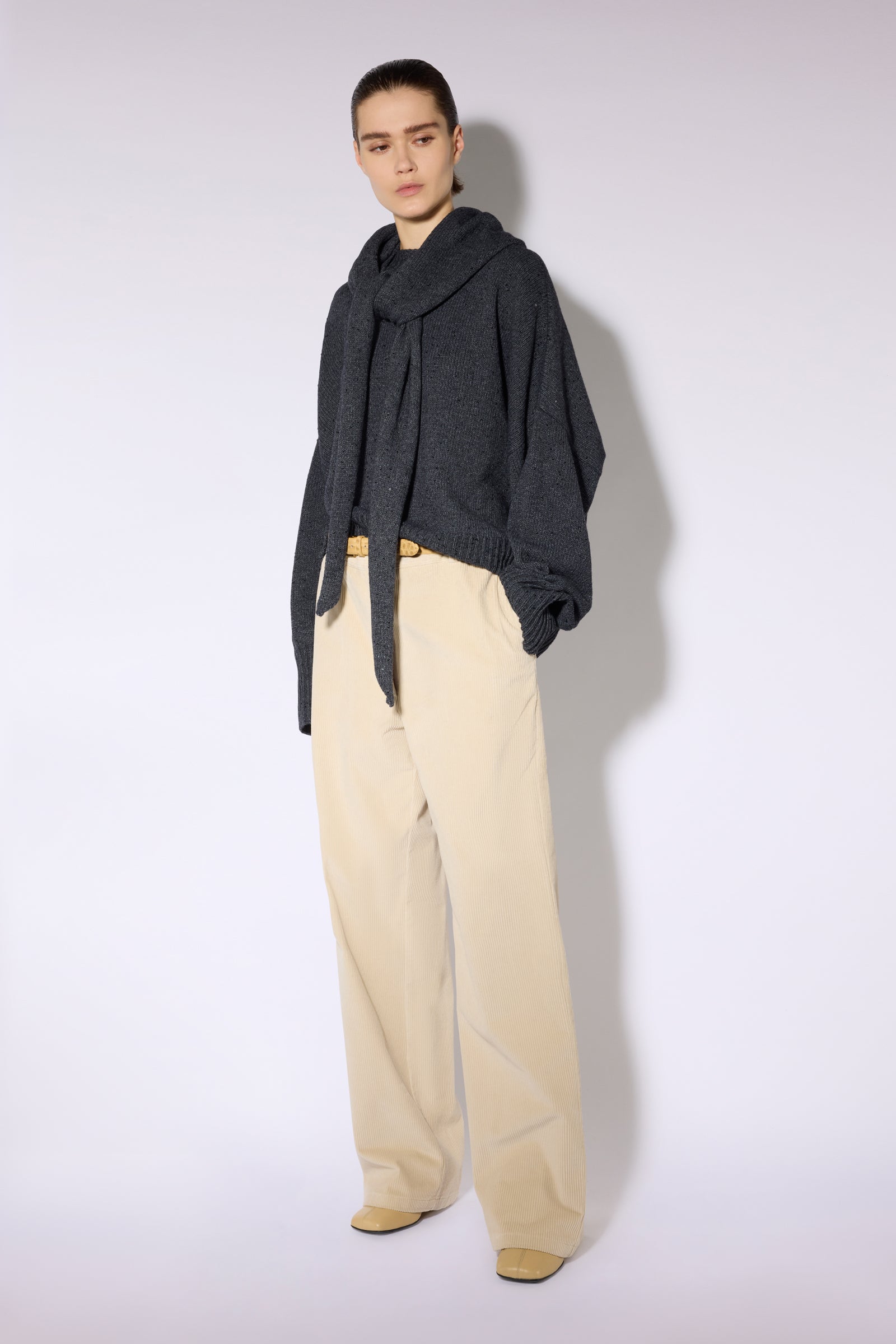 Liviana Conti Jolene pull maille anthracite femme