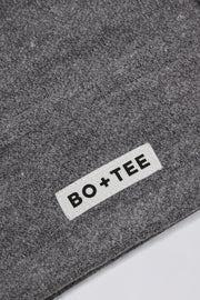 Oh Polly Tops BT2302 brassière col carré gris foncé coton