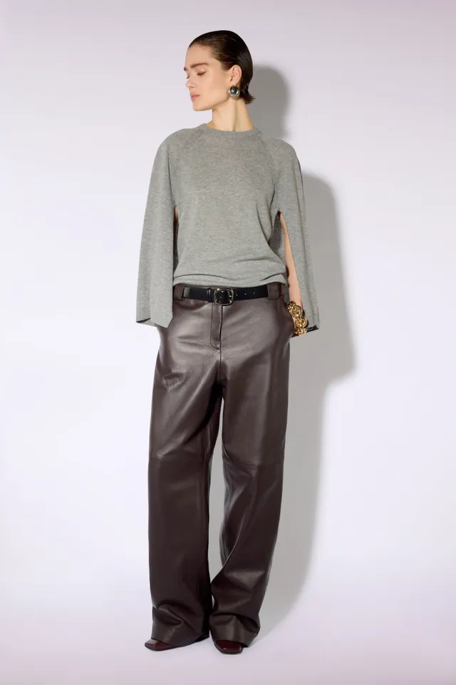 Liviana Conti Malika pull maille Gris Mélange taille M