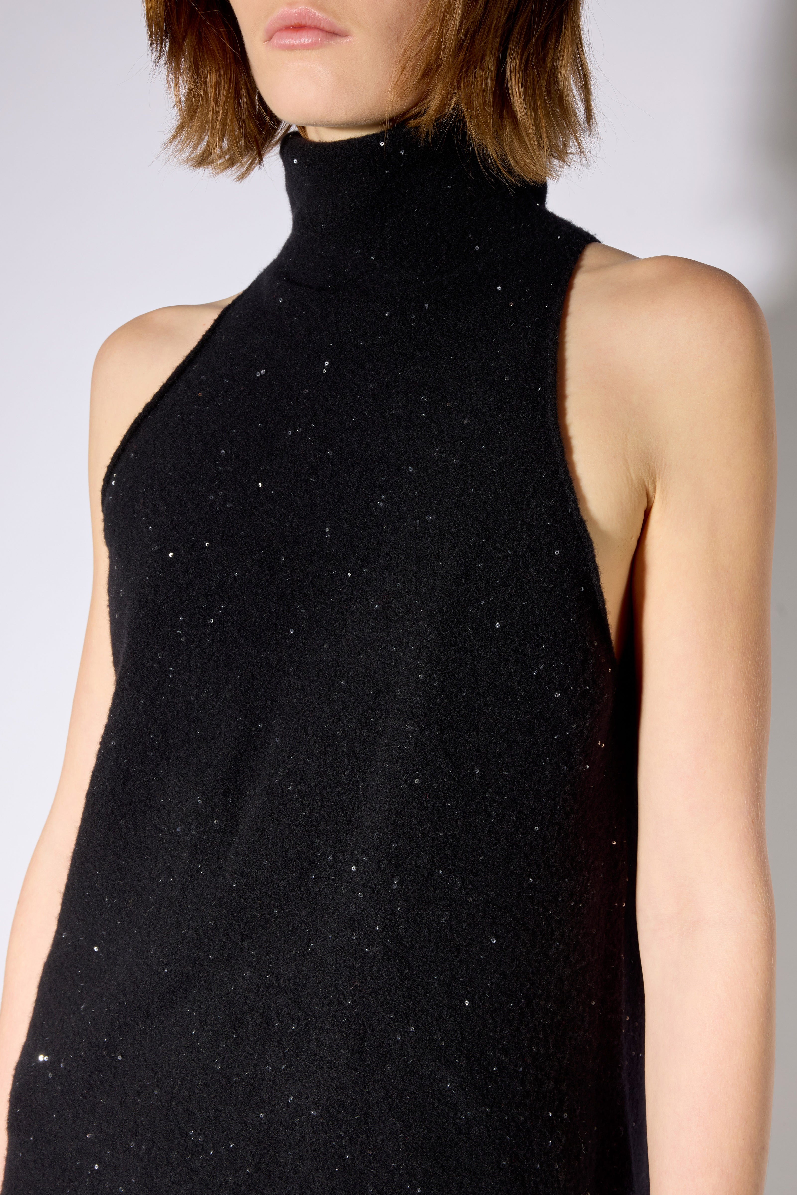 Liviana Conti Ellie pull maille Noir-Argent