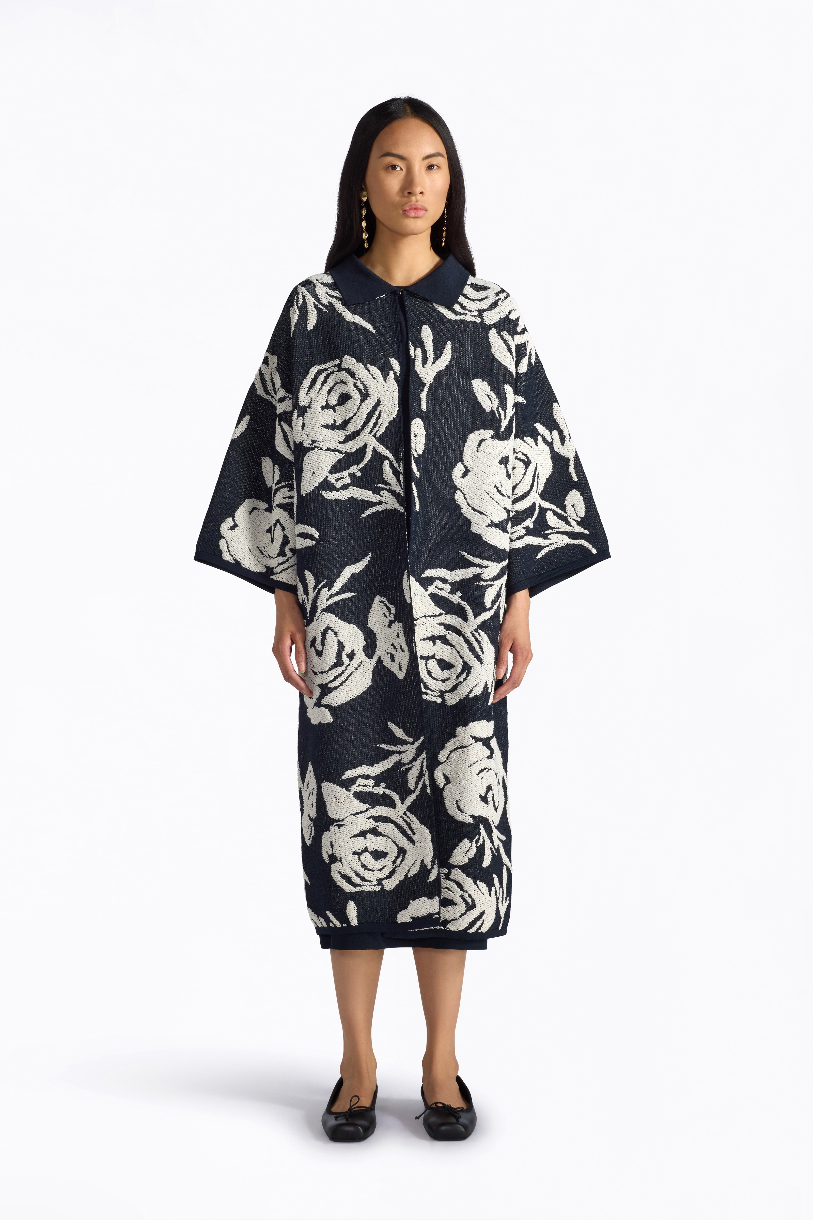 Liviana Conti Andrew manteau midi viscose stretch