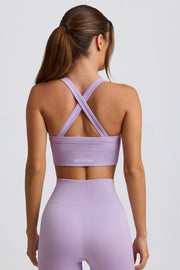 Oh Polly Super Sculpt BT2472 brassière sport lavande maintien moyen