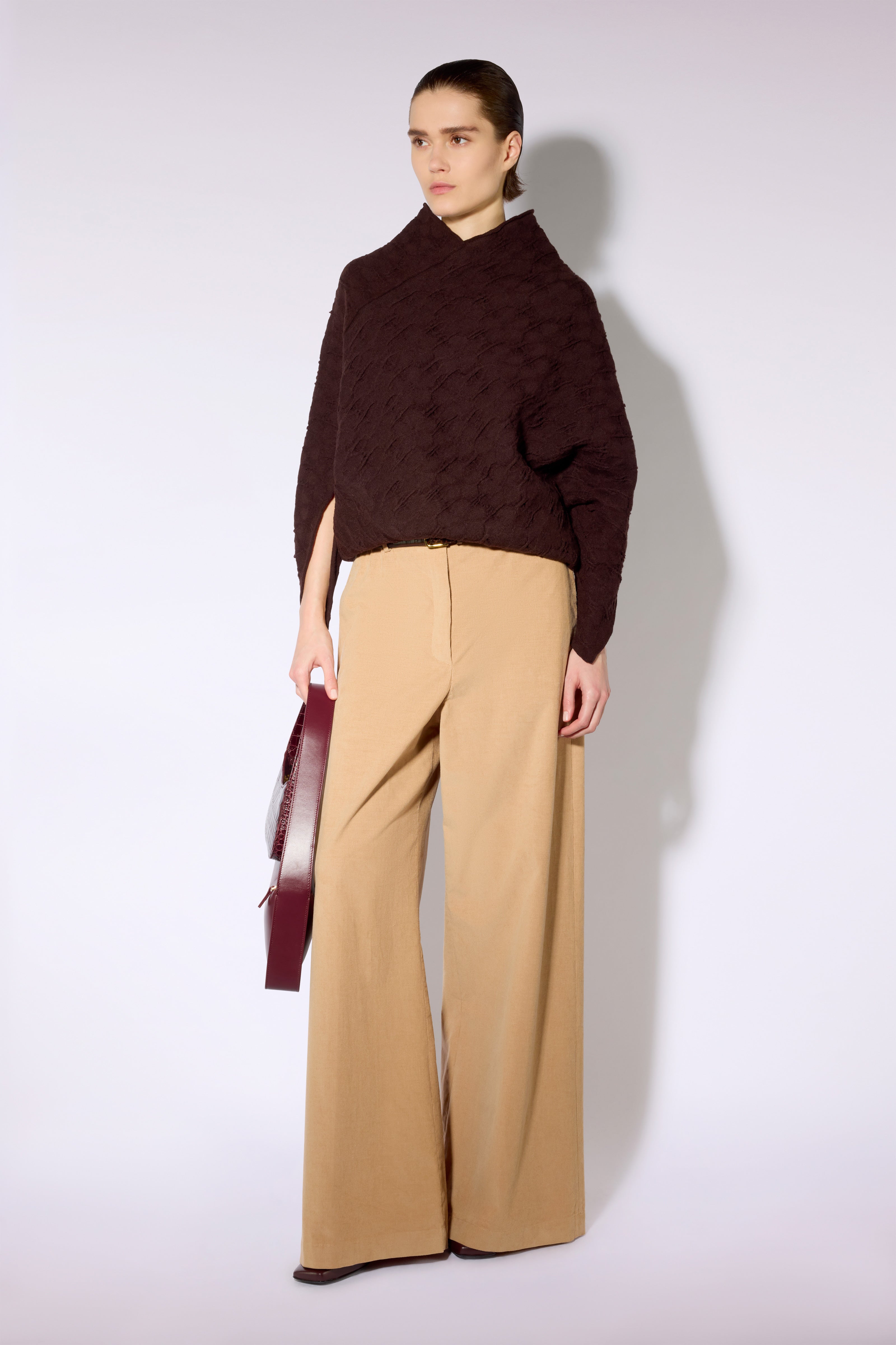 Liviana Conti Lubna pull femme Fondente manches longues