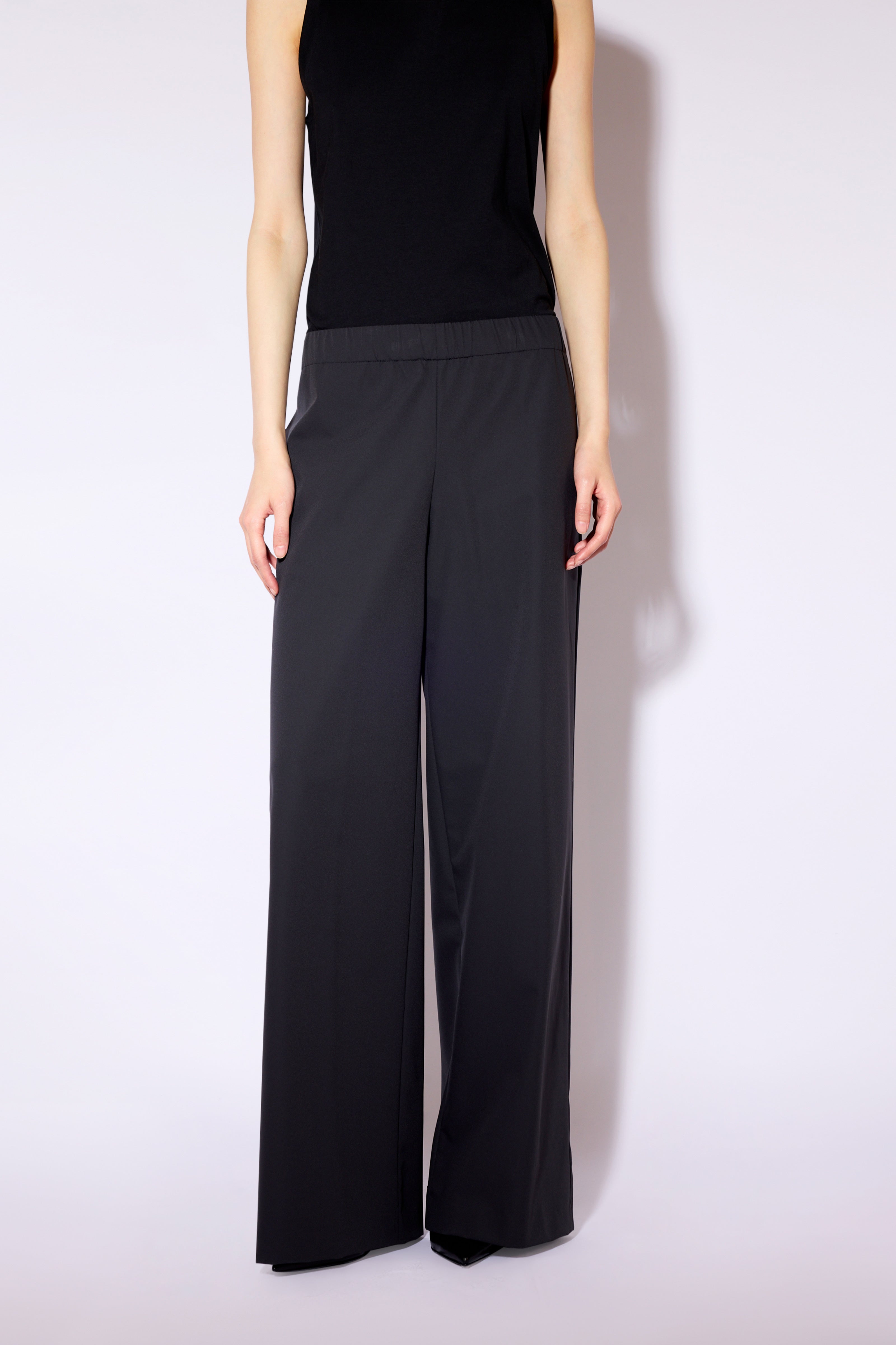 Liviana Conti Ethan pantalon palazzo anthracite