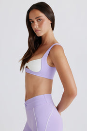 Oh Polly Bo+Tee BT2334 brassière sport lavande