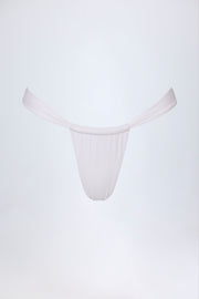 Oh Polly Swim Solsona Bas Bikini Blanc thong