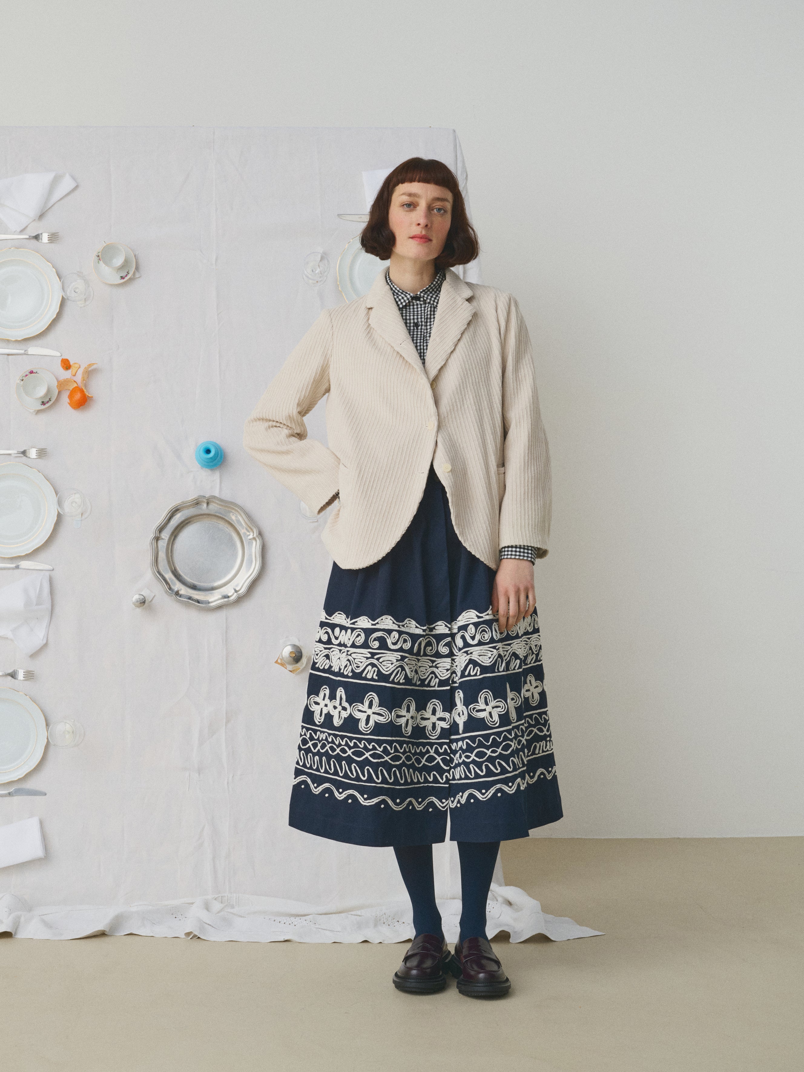 Mii à table Veste Ellie veste femme Les Unis velours